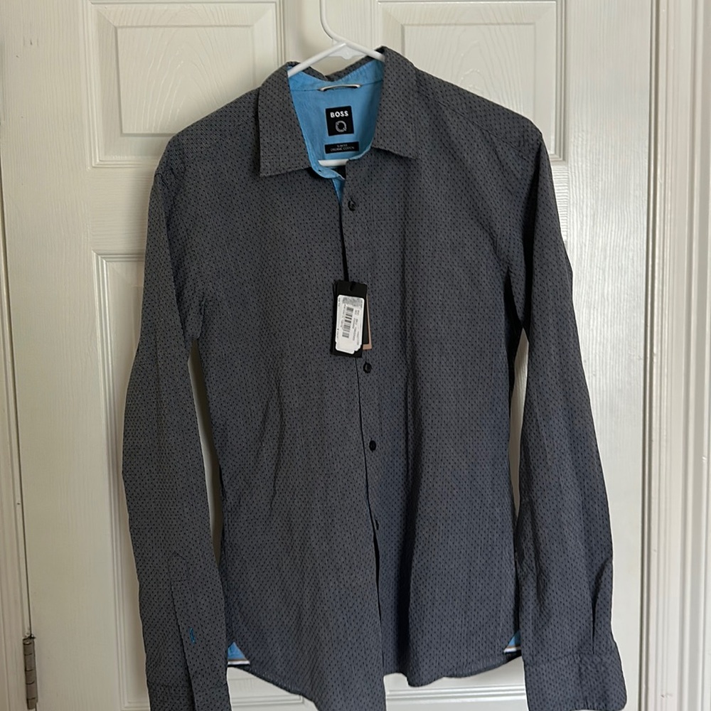 Men’s Boss Slim Fit Button Down